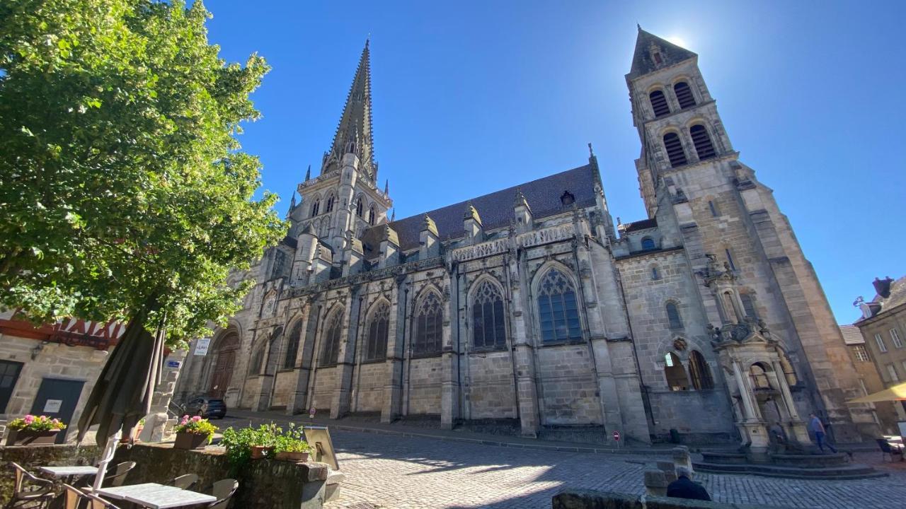 Studio 2 Pers Ou Appartement 4-7 Pers Quartier Cathedrale Autun Exterior foto